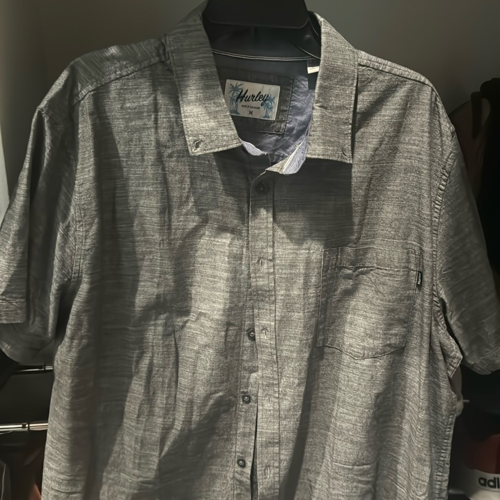 Hurley short sleeve button up